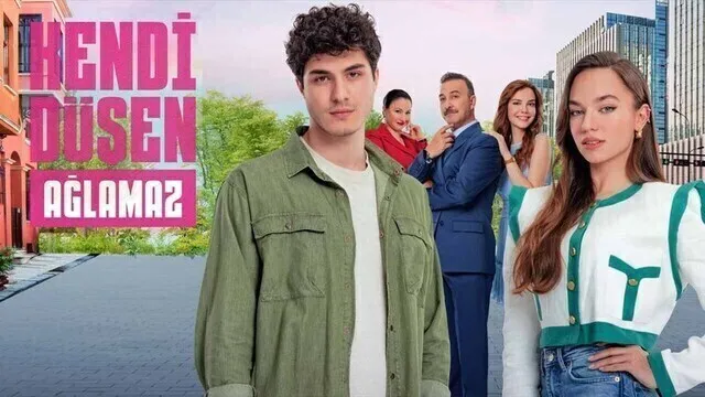 مسلسل من يقع بنفسه لا يبكي الحلقة 1 الاولى مترجمة HD 